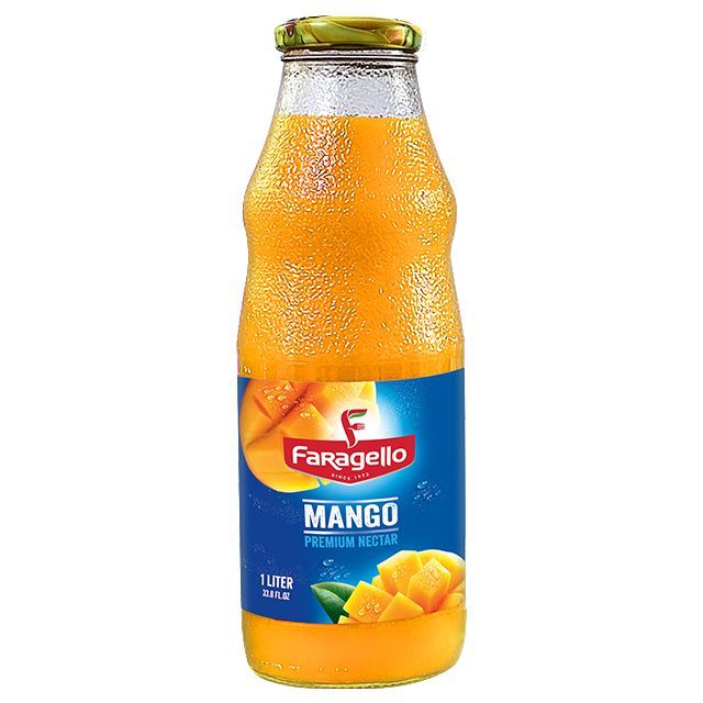 1 CARTON de Verre de Faragello Mangue – Premium Nectar 250mlx24