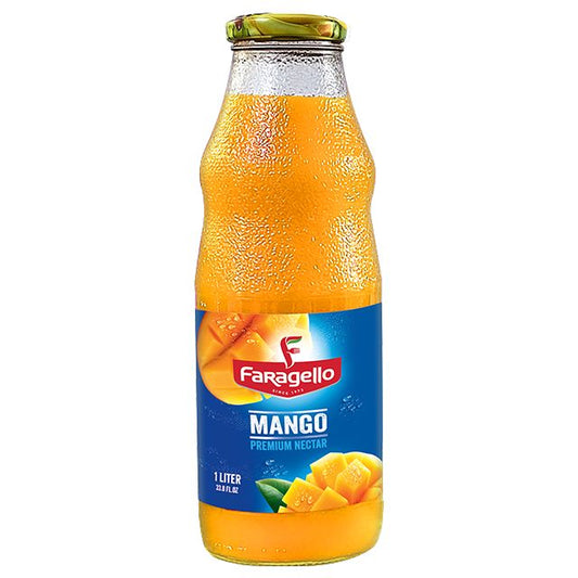 1 CARTON de Verre de Faragello Mangue –  Premium  Nectar 250mlx24