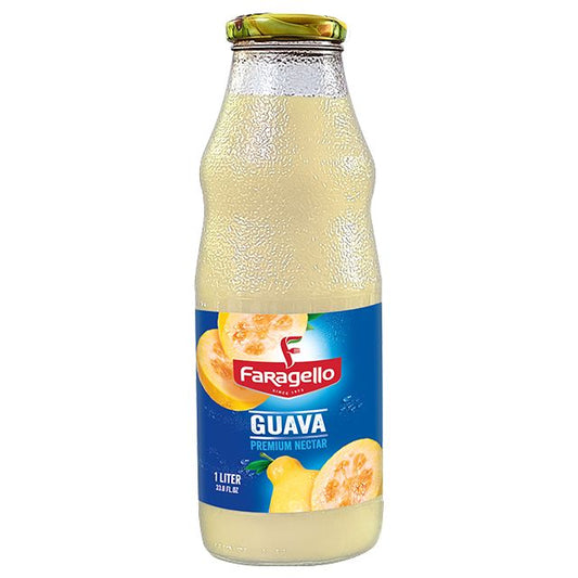 1 CARTON de Verre de Faragello Guava – Nectar Premium 250mlx24