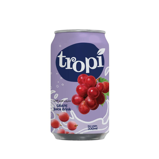 1 CARTON de Tropi Raisin – Jus de Raisin Naturel 330ml×24