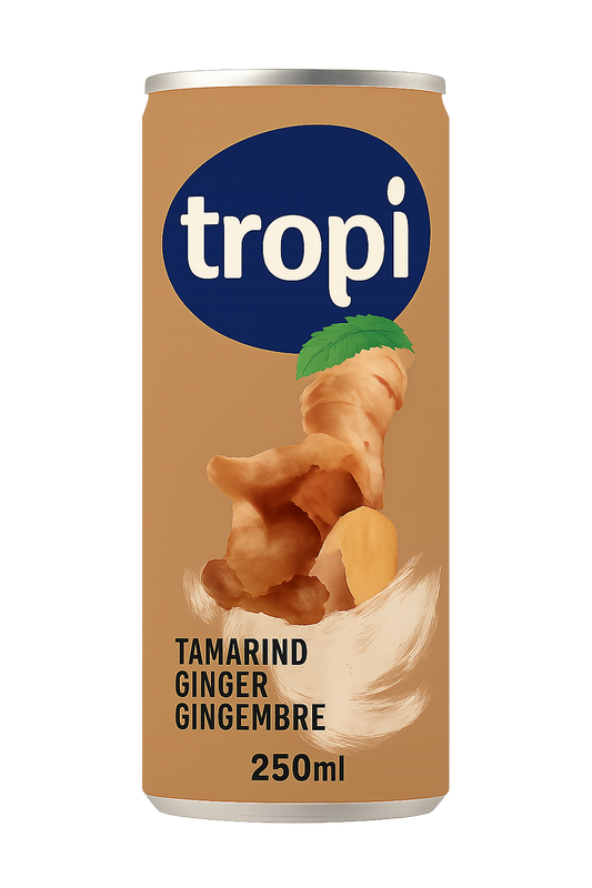 1 CARTON de Tropi Tamarin Gingembre – Jus Naturel 250ml