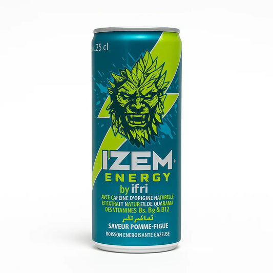1 CARTON IZEM IFRI ENERGIE POMME 250ml x 12