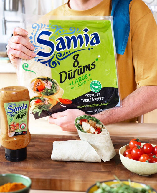 1 CARTON TORTILLAS Dürüms Samia. 30cm